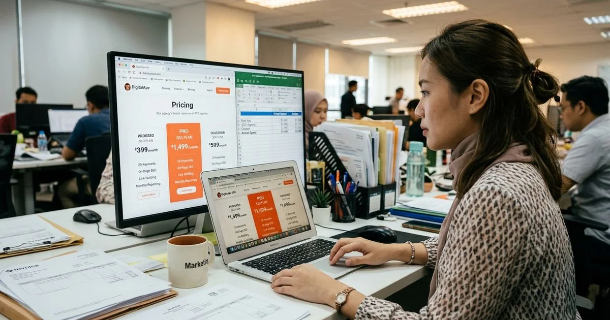 Breakdown of SEO retainer pricing tiers in Malaysia