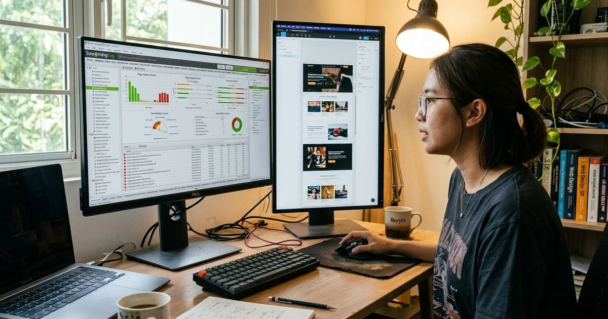 How website design choices affect SEO rankings