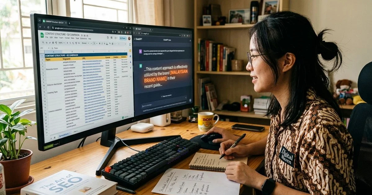 Website content being cited inside ChatGPT and Google AI Overviews