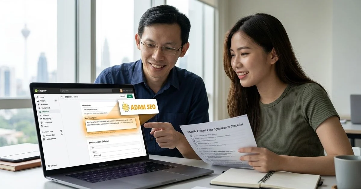 E-commerce SEO explained for an online store product catalog