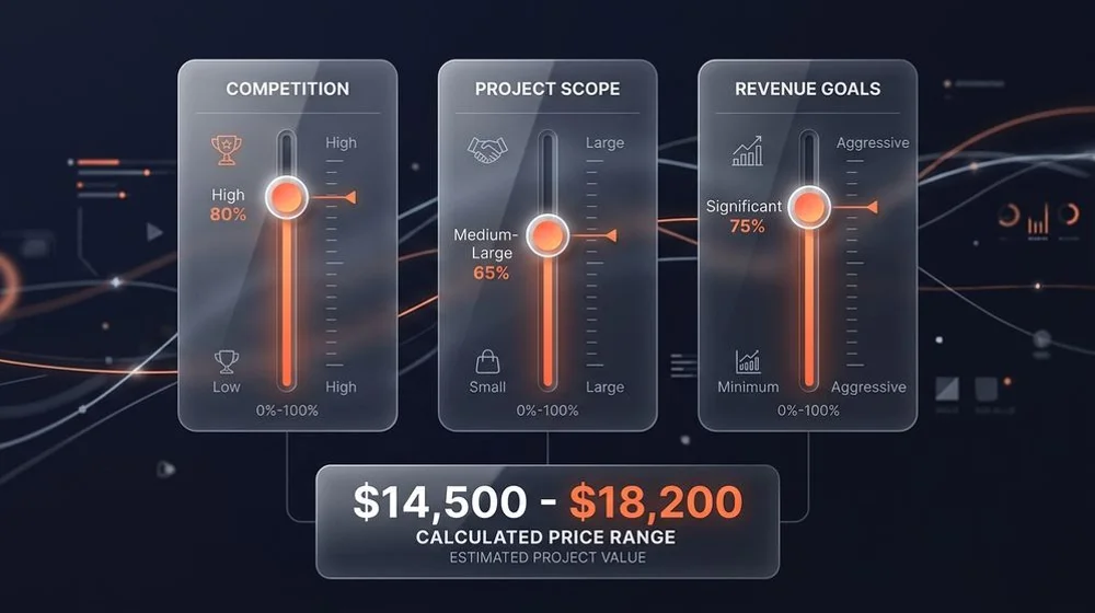 Factors that drive SEO pricing up or down: competition, scope and goals
